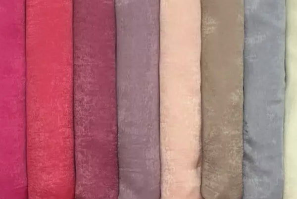 Hijab shawls shimmer various colors